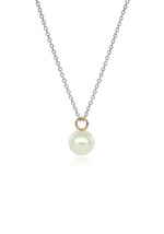 Pearl gold pendant